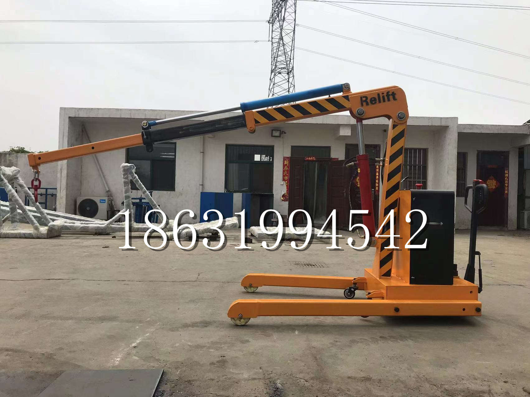 船营区久征定做3吨三轮随车吊 农用园林绿化移树吊 平板工程用小吊机