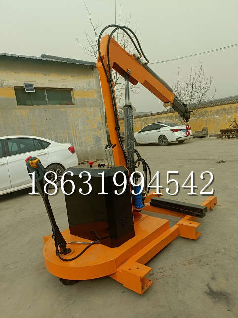 船营区自卸车厢随车吊 自制轮式四不像起重机 四驱平板吊 5吨 贵盛